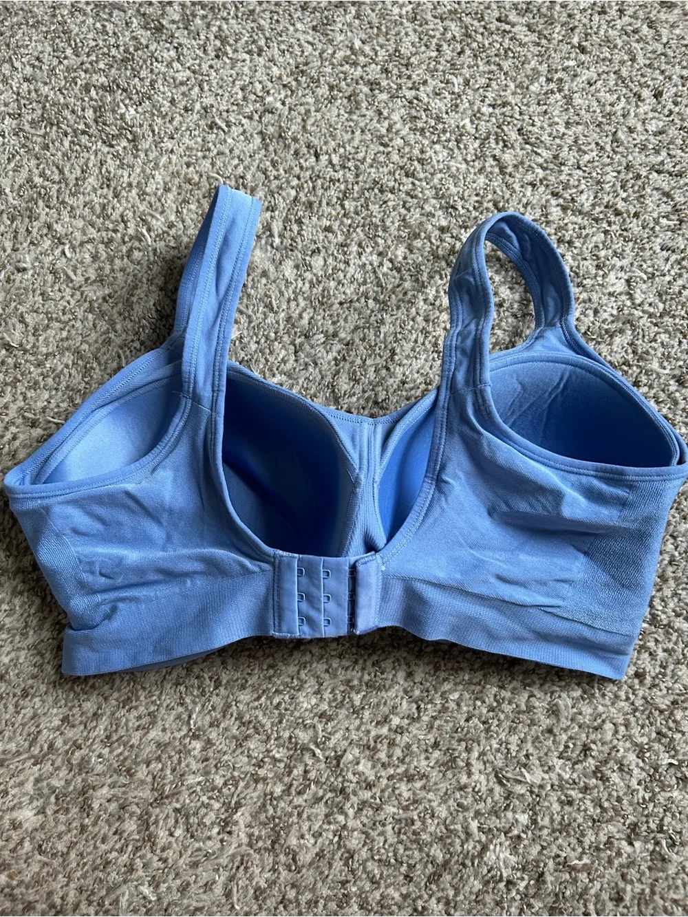 Underoutfit Light Blue Wireless Comfort Shaping Bra XXXL Comfy Soft Stretch 3X
